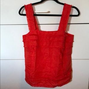 J. Crew Linen Tank Top